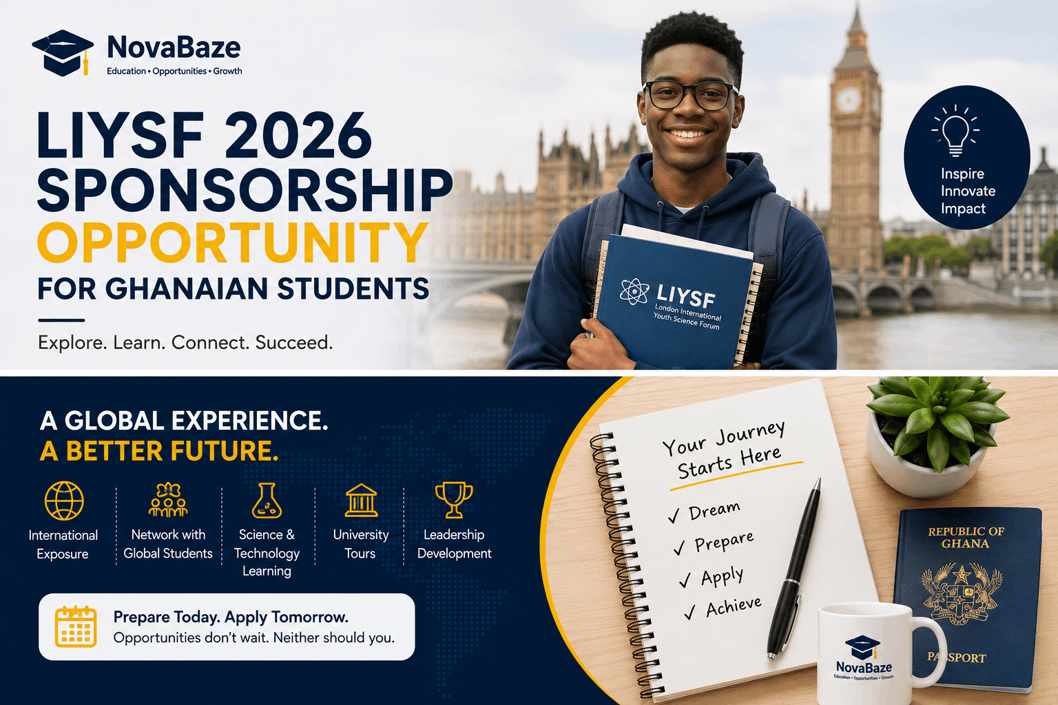 LIYSF 2026 Sponsorship Opportunity for Ghanaian Students