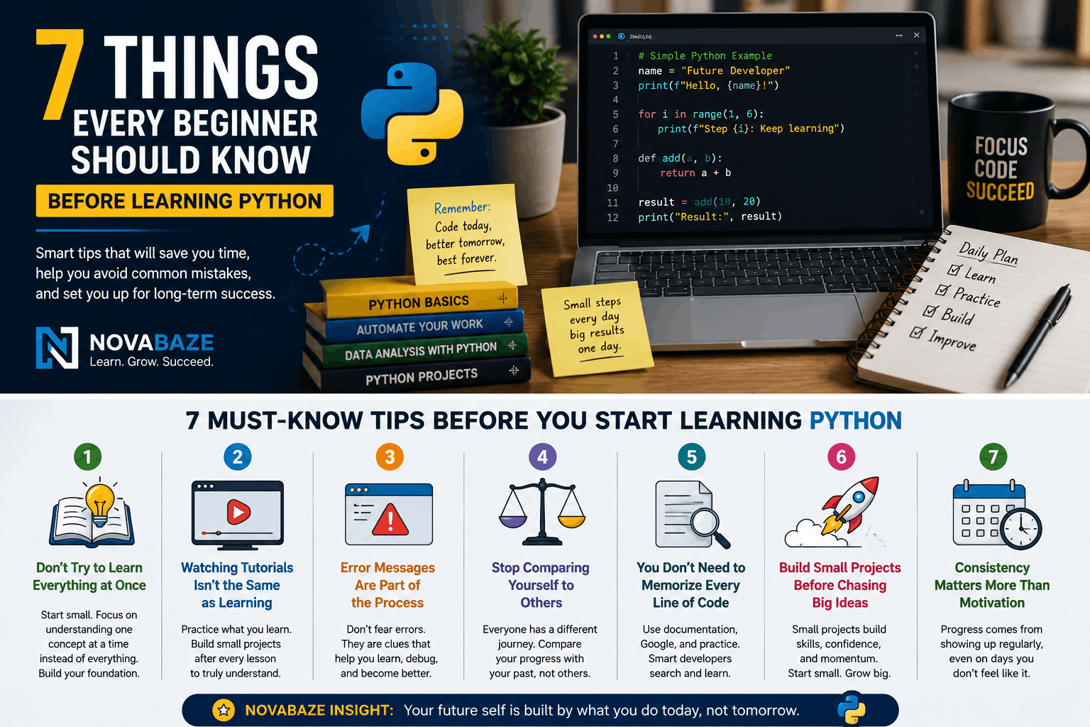 7 essential python tips for beginners