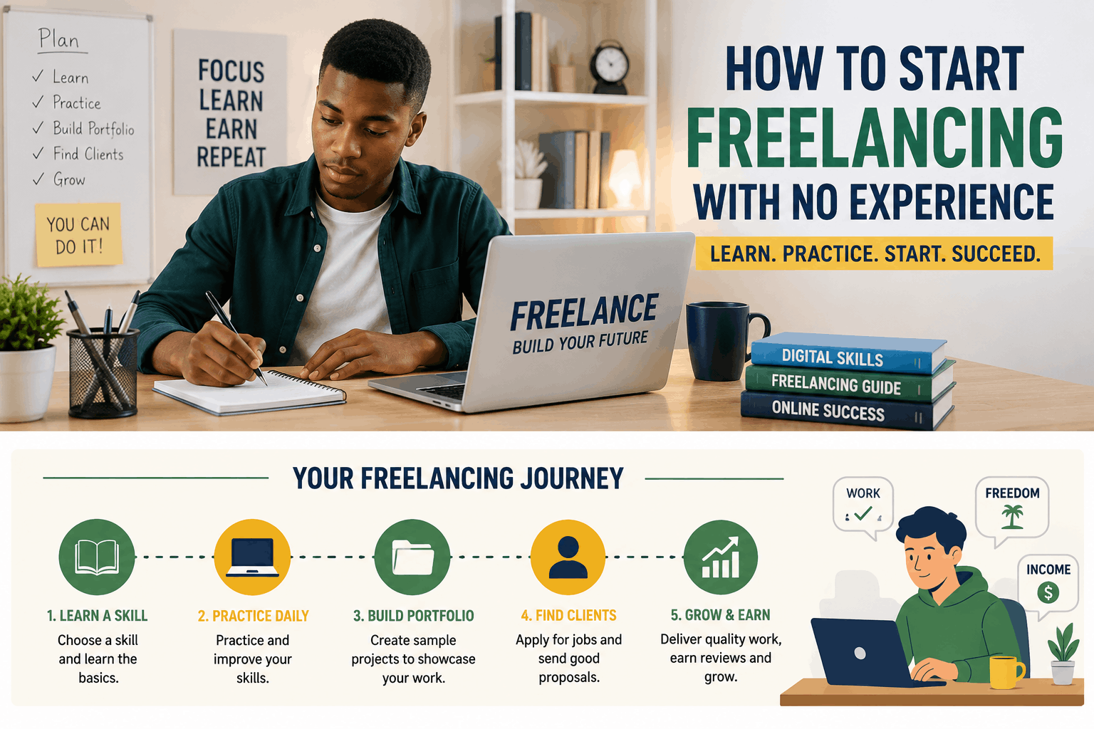 How to Start Freelancing with No Experience