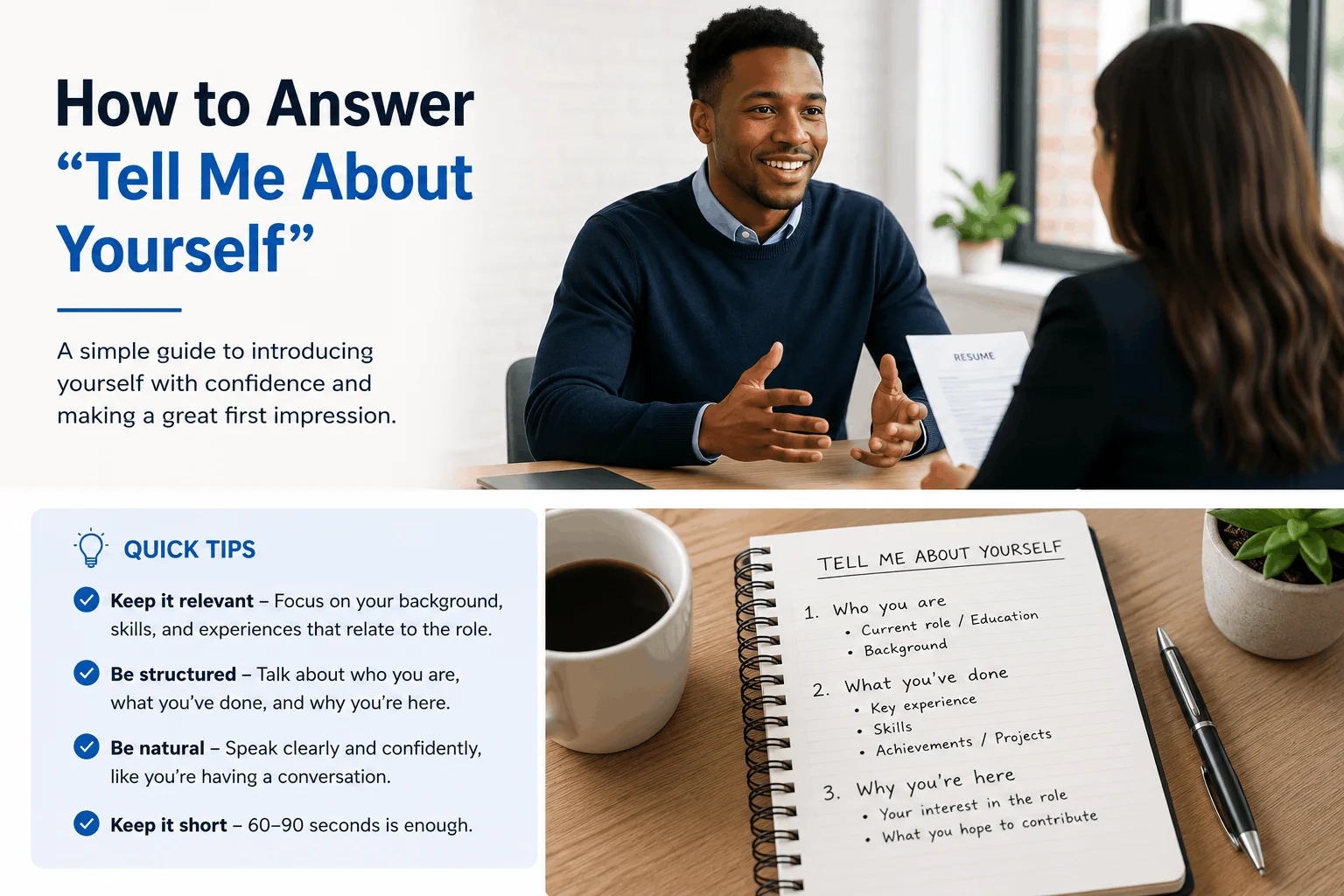 Interview tips: acing your introduction