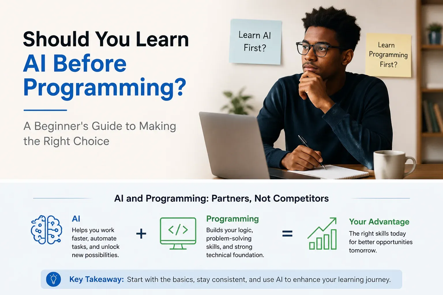 Should You Learn AI Before Programming?