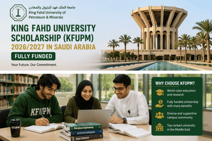 KFUPM Scholarship for international students