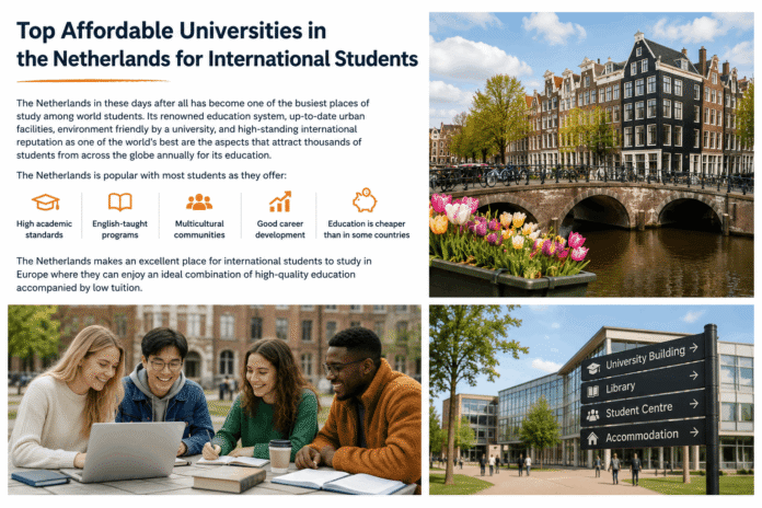Top Affordable Universities in the Netherlands for International Students