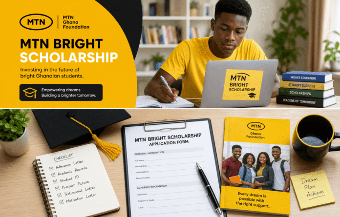 Apply for the MTN Bright Scholarship in Ghana