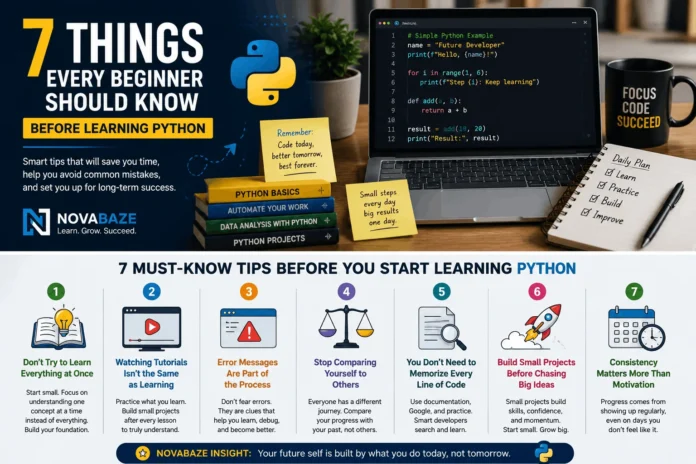 7 tips for learning Python wisely
