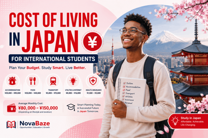 Cost of living for students in Japan