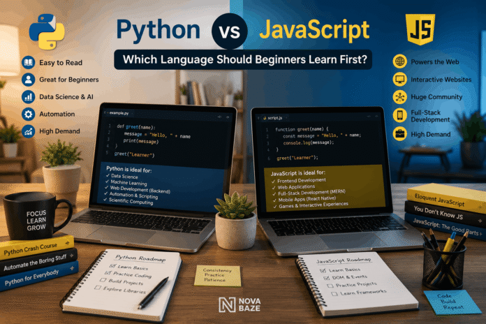 Python vs JavaScript for beginners