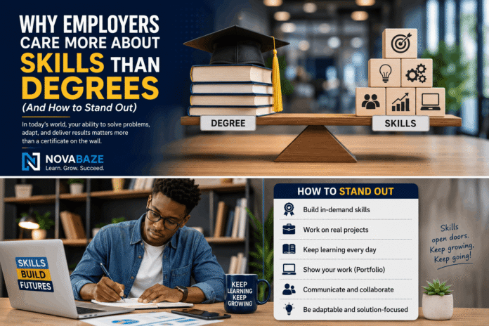 Why Employers Care More About Skills Than Degrees (And How to Stand Out)