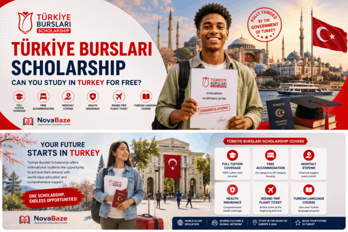 Türkiye bursları scholarship promotion design