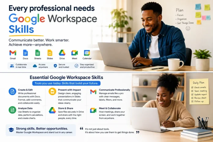 Master Google Workspace skills today